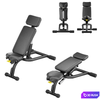 Technogym Adjustable Bench 3D Model Vray, Corona
