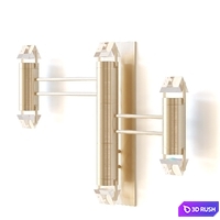 ARIES SCONCE 3D Model Vray, Corona