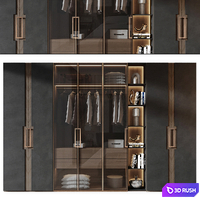 Cabinet GHS-2456 3D Model Vray