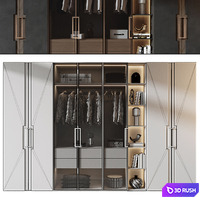 Cabinet GHS-2456 3D Model Vray