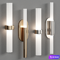 Rousseau Medium Vanity Sconce 3D Model Corona