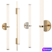 Sconce, MAYTONI AXIS MOD106WL-L16G3K 3D Model Corona