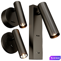 Enna Led Lamp Set 3D Model Corona