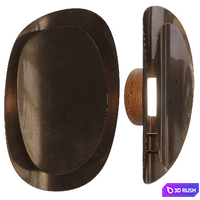David Shaw X Nightworks Duet Halo Wall Light 3D Model Vray, Corona