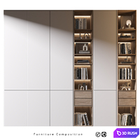 Furniture Composition | 553 3D Model Vray, Corona