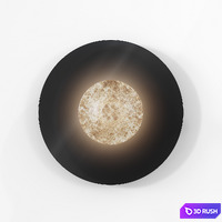 Centersvet WALL DISCO 3D Model Vray, Corona