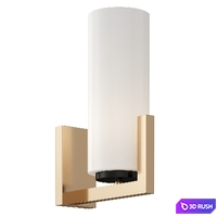 Fortano wall light made of glass 3D Model Corona