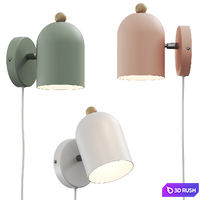 Nordlux - Gaston Sconce 3D Model Vray, Corona