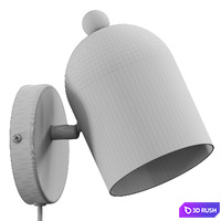 Nordlux - Gaston Sconce 3D Model Vray, Corona