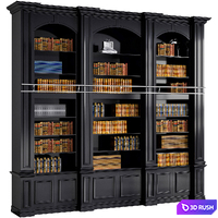LIBRARY NO.2 3D Model Vray, Corona