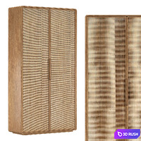SANTIAGO CANE CABINET 3D Model Vray, Corona