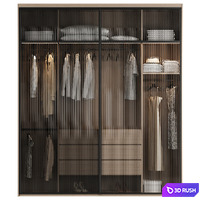 Wardrobe 04 3D Model Corona