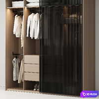 Wardrobe 04 3D Model Corona