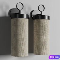 Nooi Aromas Wall Light 3D Model Vray, Corona