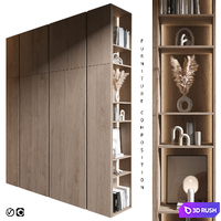 Furniture Composition | 576 3D Model Vray, Corona