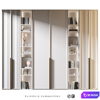 Furniture Composition | 578 3D Model Vray, Corona