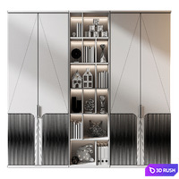 Furniture composition GHS-2540 3D Model Corona