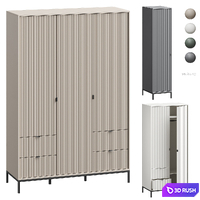 Travis swing wardrobe 3D Model Vray, Corona