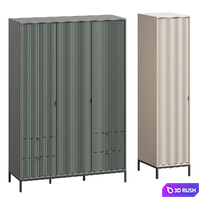 Travis swing wardrobe 3D Model Vray, Corona