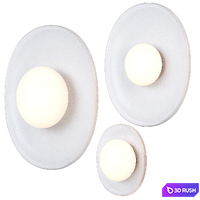 RBW Crepe Sconce 3D Model Vray, Corona