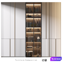 Furniture Composition | 584 3D Model Vray, Corona
