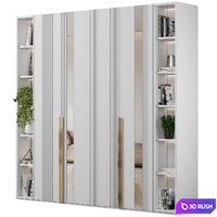 Wardrobe 130 3D Model Vray, Corona
