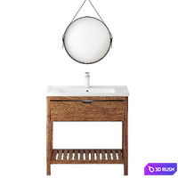 Bathroom set Creto Provence 3D Model Vray, Corona