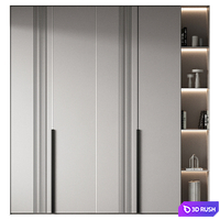 Wardrobe 36 3D Model Corona