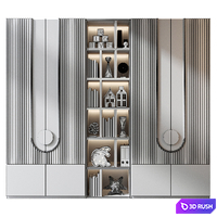 Furniture composition GHS-2553 3D Model Corona