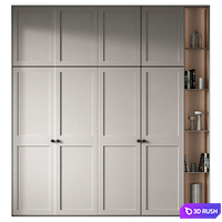 Wardrobe 37 3D Model Corona