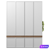 Wardrobe 3D Model Vray, Corona