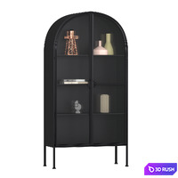 Ellos skap cabinet showcase with decor 3D Model Vray