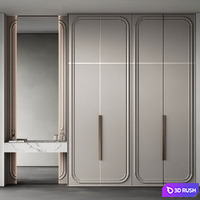 Wardrobe 39 3D Model Corona