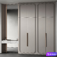 Wardrobe 39 3D Model Corona