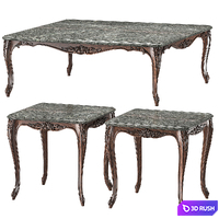 Chairish coffee table art 8732 3D Model Corona