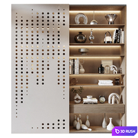 Furniture composition 808 3D Model Vray