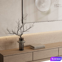TV set 13 3D Model Vray, Corona