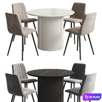 Ballet Table, Dani Chair from INMYROOM 3D Model Corona