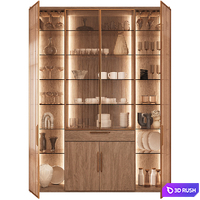 Wardrobe/ Showcase 04 3D Model Corona