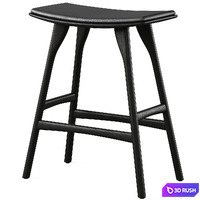 High bar table Saura and bar stool Osso 3D Model Vray, Corona