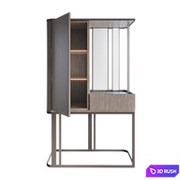 Hikari Giorgetti sideboard 2 3D Model Corona