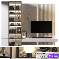 TV Wall | set 1006