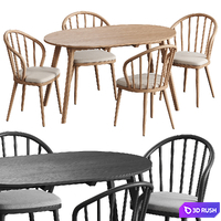 Murray Polard table and chairs