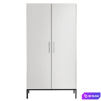 Two-door wardrobe "Nicole" by La Redoute (Berber) 3D Model Vray, Corona