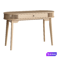 Ronald desk 3D Model Vray, Corona