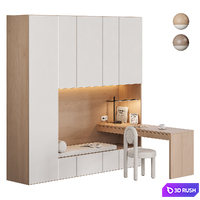 Workplace NG14 3D Model Vray, Corona
