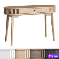 Ronald desk 3D Model Vray, Corona