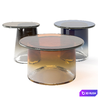 Bernhardt Ice coffee tables 3D Model