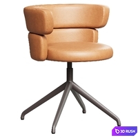 Swivel chair Dam SP, Arrmet Lab, Italy 3D Model Vray, Corona