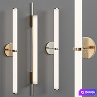 Sconce, MAYTONI AXIS MOD106WL-L16G3K 3D Model Corona